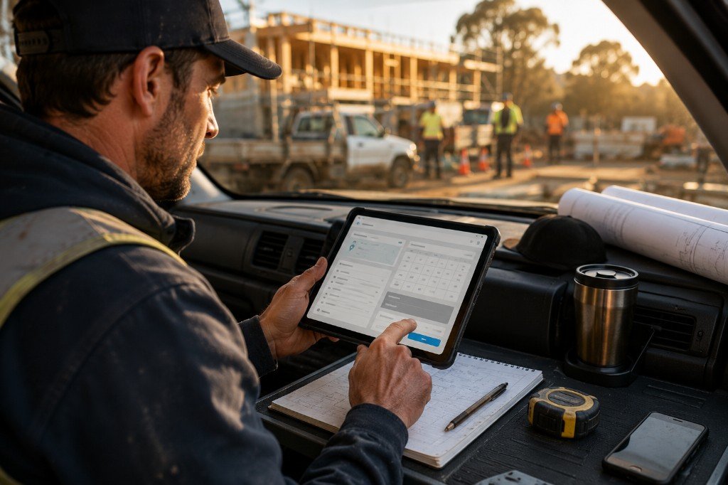 Capture the job from the field